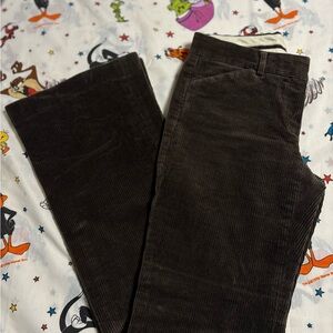 Dark Brown Corduroy Pants